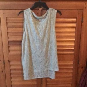 Sheer summer top or layer.